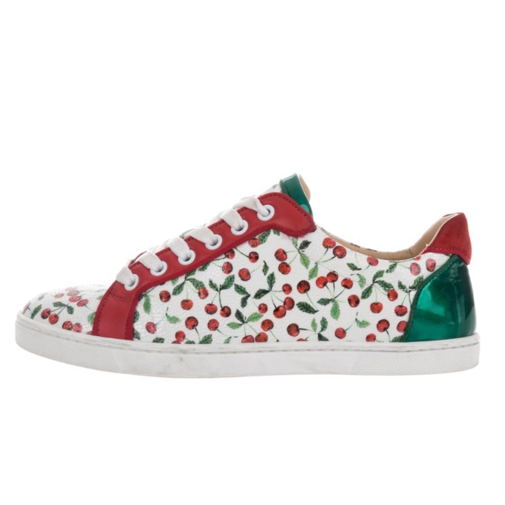 Christian Louboutin Seava cherry sneakers 40